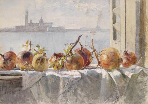pomegranates-marie-egner-granatapfel-auf-einer-fensterbank