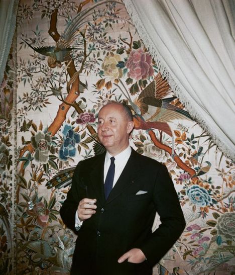 christian-dior-stanley-marcus-took-this-picture-in-the-designers-apartment-in-paris-april-1954-dior-had-received-the-neiman-marcus-award-for-distinguished-service-in-the-field-of-fashion-in-1947