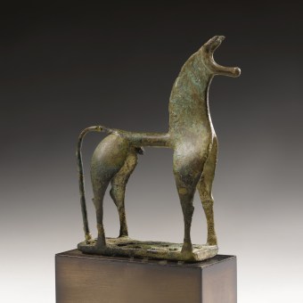a-greek-bronze-figure-of-a-horse-geometric-period-circa-8th-century-b-c